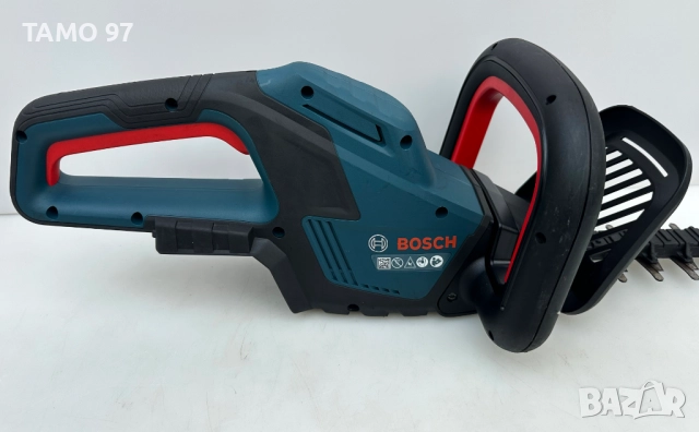 BOSCH GHE 18V-60 - Безчетков акумулаторен храсторез 18V като нов!, снимка 3 - Градинска техника - 52967716