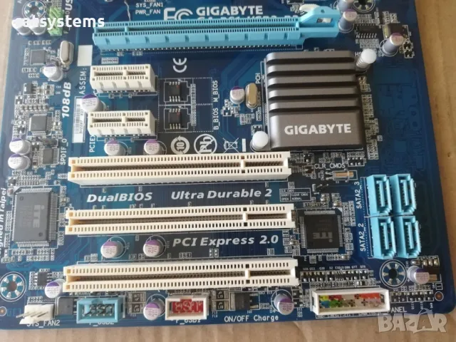 Дънна платка Gigabyte GA-P61-USB3-B3 Socket LGA1155, снимка 5 - Дънни платки - 47981402