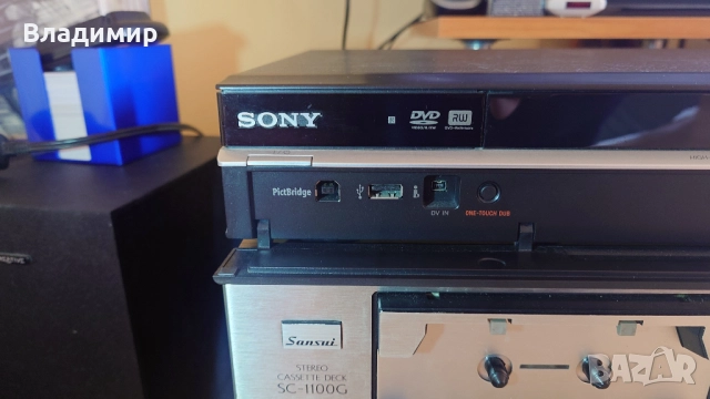 SONY RDR-HX790 DVD recorder с хард диск, снимка 7 - Плейъри, домашно кино, прожектори - 52403053