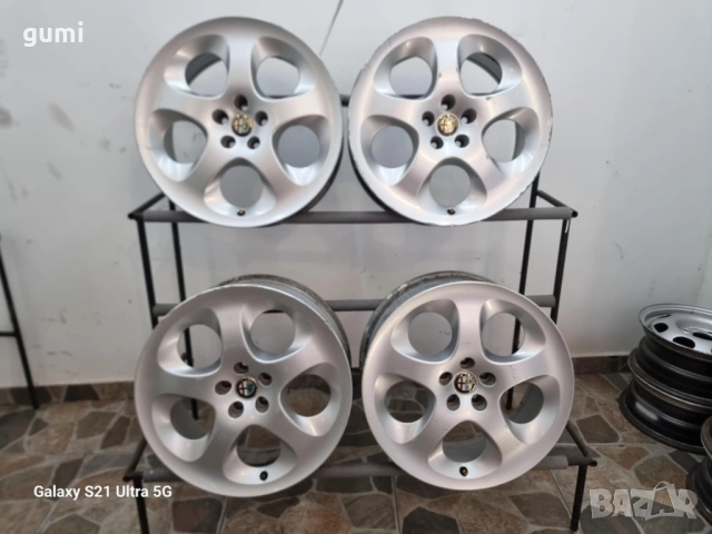 4бр 17ски джанти зa Alfa 5х98мм A170620 , снимка 5 - Гуми и джанти - 51676925