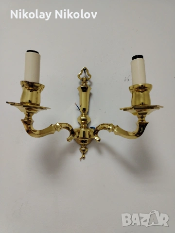 двоен месингов аплик