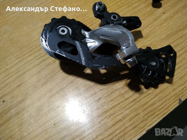 Заден дерайльор shimano rd m786 sgs (дълго рамо) и команда за 10 скорости, снимка 4 - Части за велосипеди - 46650451