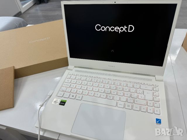 НОВ! Лаптоп за Дизайнери Acer ConceptD 3 Pro CN314-72P - 14", IPS, i5-10300H, 8GB RAM, 512GB SSD!, снимка 1 - Лаптопи за работа - 46059143