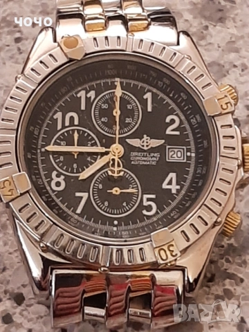 Breitling  Chronograph Kvartz  5A превъзходно качество, снимка 2 - Мъжки - 53470401