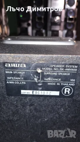 AIWA SX-ANV900, снимка 6 - Тонколони - 47509911