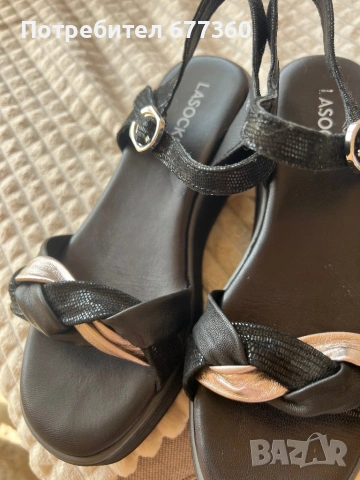 Lasocki удобни сандали -естествена кожа, снимка 4 - Сандали - 54164553