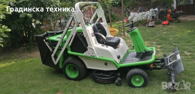 Трактор косачка ETESIA дизел, снимка 2 - Градинска техника - 53405859