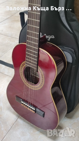 Уникална !!! Акустична китара Ortega . В добро състояние!!!, снимка 8 - Китари - 52849398