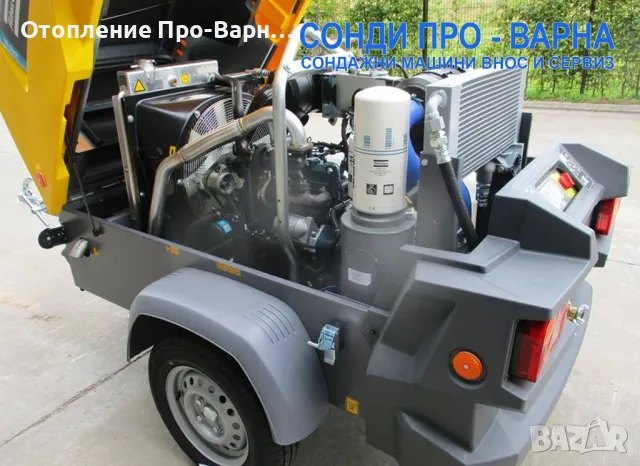 Мобилен компресор XAS88KD, 5м3/мин, дизелов 45hp, 7 бара от Atlas Copco , снимка 3 - Други машини и части - 47326655