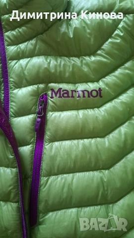 Пухено яке Marmot Quantum размер L, снимка 10 - Якета - 52331666