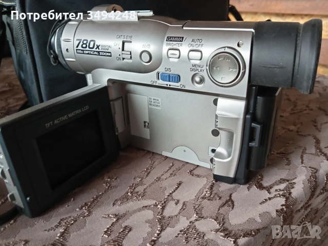 Видеокамера Sharp Mini DV , снимка 2 - Камери - 53843318