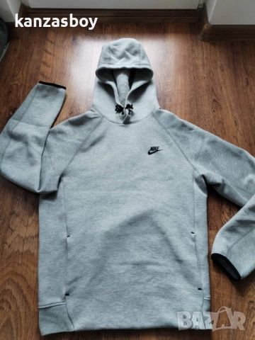 Nike M NK TCH FLC PO HOODIE - страхотно мъжко горнище КАТО НОВО С, снимка 9 - Спортни дрехи, екипи - 53432831