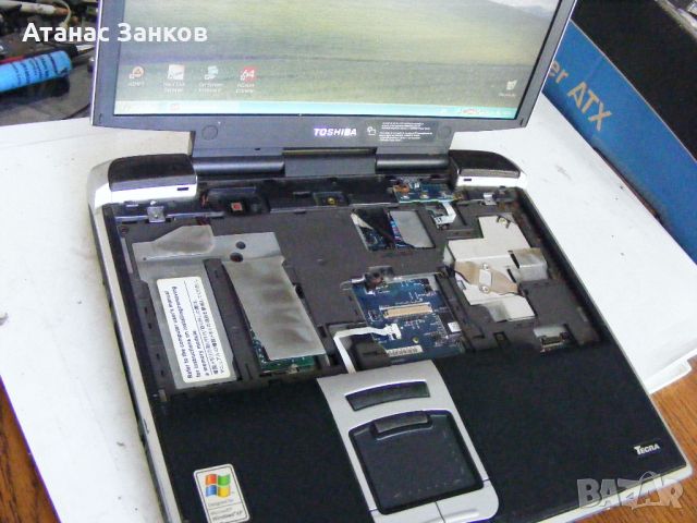 Ретро лаптоп за части Toshiba Tecra M1 , работещ, lpt port, снимка 13 - Части за лаптопи - 46430382