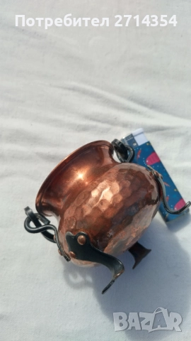 Малко медно менче , снимка 2 - Антикварни и старинни предмети - 51962392