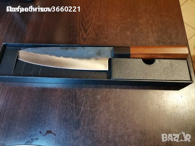 ръчно изработен нож за готвачи Kiritsuke, снимка 1 - Други стоки за дома - 46981017