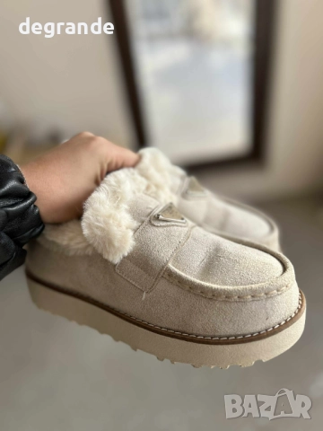 Дамски мокасини PRADA , снимка 2 - Пантофи - 51735393