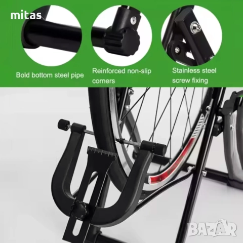 Стенд за центроване на велосипедни капли MARTAR, Настолен, 16" до 29", снимка 7 - Аксесоари за велосипеди - 52259743