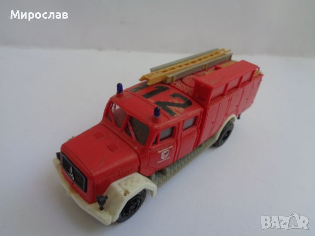 ROCO ? PREISER? H0 1/87 MAGIRUS МОДЕЛ ИГРАЧКА ПОЖАРНА КАМИОН, снимка 5 - Колекции - 46744155