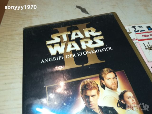 STAR WARS VHS VIDEO GERMANY 1807241011, снимка 4 - Други жанрове - 46617837