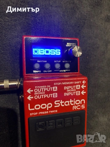 BOSS RC-5  Loop Station, снимка 3 - Други - 53388206