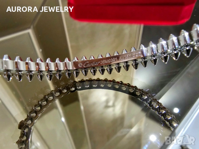 CARTIER Clash de Cartier White Gold Гривна, снимка 7 - Гривни - 53236953