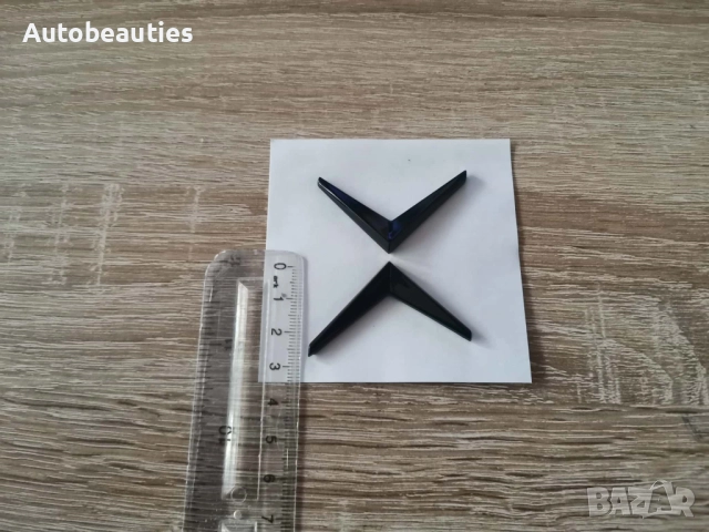 черна емблемa Polestar, снимка 6 - Аксесоари и консумативи - 52636659