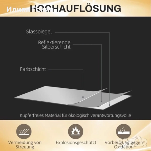 Огледало в цял ръст с LED, снимка 7 - Огледала - 52578638