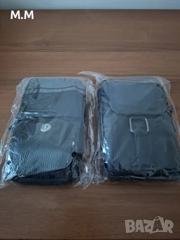 Малка кожена чанта унисекс 2бр, снимка 5 - Чанти - 51253075