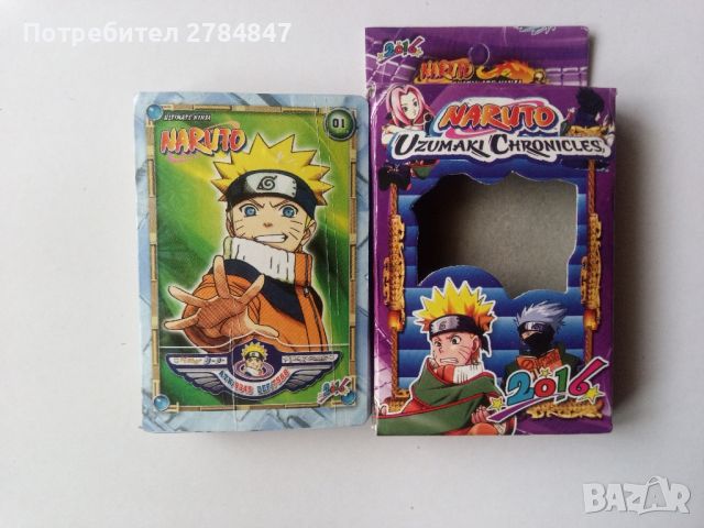 Карти Наруто Naruto , снимка 3 - Карти за игра - 45367129