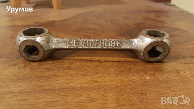 Винтидж велосипеден ключ GEVOV 8086, снимка 3 - Велосипеди - 46410197