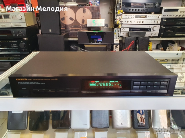 Тунер Onkyo T-4530 В отлично техническо и визуално състояние., снимка 2 - Декове - 41208565