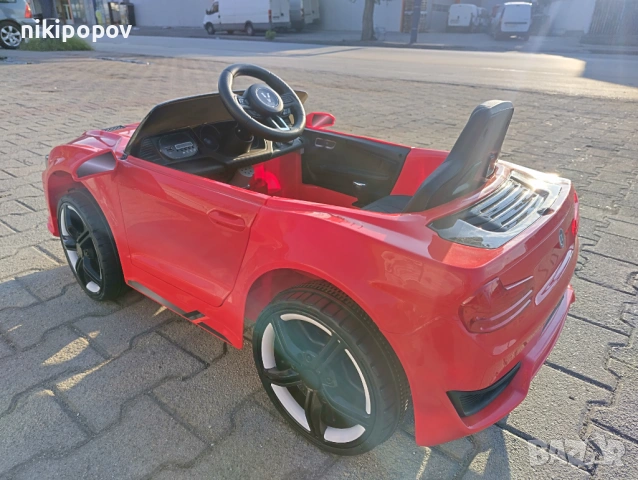 EU Акумулаторна кола 12V MONACO червен, снимка 6 - Коли, камиони, мотори, писти - 53849851
