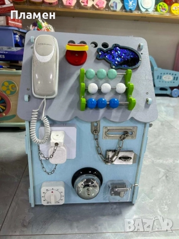 Busy Board Busy House / Бизиборд тип Къща за развитие на дечица, снимка 6 - Други - 52371060