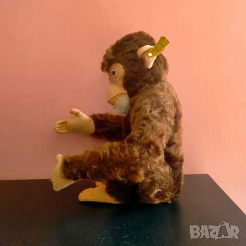 Колекционерска мека играчка Steiff Jocko Monkey 5335.03, снимка 7 - Колекции - 46427823