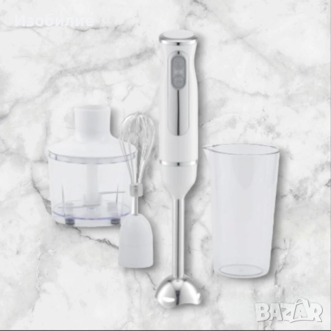 Пасатор с Чопър Voltz, 800W, Метален накрайник с бр. 1 колба 0.7л., Приставка за разбиване, Черен, 2, снимка 6 - Чопъри и пасатори - 52335328