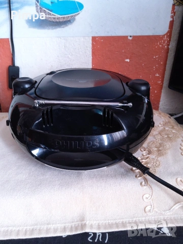 Philips az105b cd,radio , снимка 4 - Радиокасетофони, транзистори - 53164792
