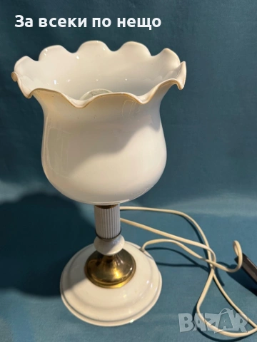 Стара нощна лампа , снимка 9 - Настолни лампи - 53290627