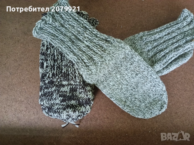 Вълнени чорапи, снимка 4 - Бельо - 51451884