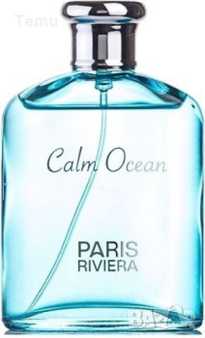 Парфюм Calm Ocean Pour Homme Eau De Toilette 100ml by Paris Riviera. Връхни нотки: кориандър, лаванд, снимка 2 - Мъжки парфюми - 45786625