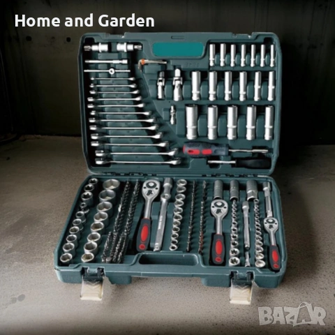 Гедоре Stark's от 216 части - пълен комплект инструменти за домашна и професионална употреба, снимка 3 - Аксесоари и консумативи - 53974332