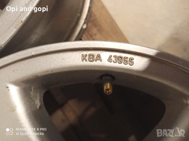 Алуминиеви джанти BMW CMS 16 ZOLL, снимка 6 - Гуми и джанти - 53826697