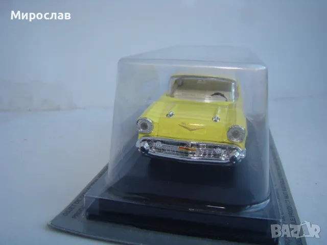 1/43 CHEVROLET BEL AIR ИГРАЧКА КОЛИЧКА МОДЕЛ, снимка 2 - Колекции - 48442534