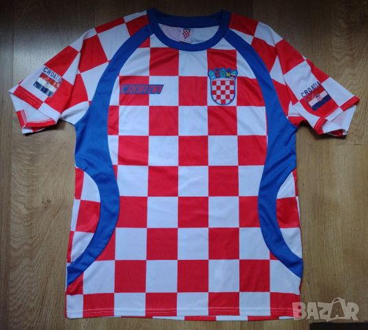 CROATIA - мъжка футболна тениска Хърватска - размер L, снимка 2 - Тениски - 45386596