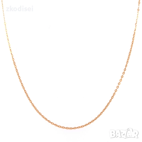 Златен синджир 2,36гр. 61,0см. 18кр. проба:750 модел:35614-1, снимка 2 - Колиета, медальони, синджири - 52637411