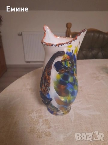 Ваза от Мурано стъкло , снимка 3 - Други ценни предмети - 53664052