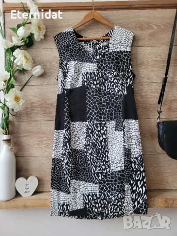 Нова елегантна рокля с червен цип на гърба , снимка 8 - Рокли - 51291145