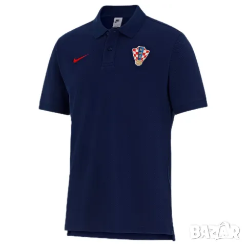 Оригинална мъжка тениска Nike x Croatia 2024 | Отговаря на L, снимка 2 - Тениски - 48033494