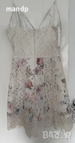 Елегантна бяла рокля, снимка 4 - Рокли - 50489153