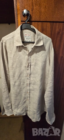 Ленена риза, снимка 2 - Ризи - 54095213