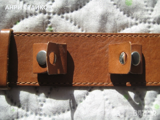 Продавам нова кожена каишка за часовник FOSSIL, снимка 4 - Каишки за часовници - 53150880